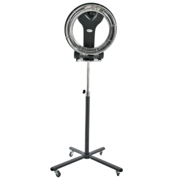 Infrazon coafor Gabbiano FL-101S pe stativ, 5 programe, cap rotativ, gri, gri, imaginea 3