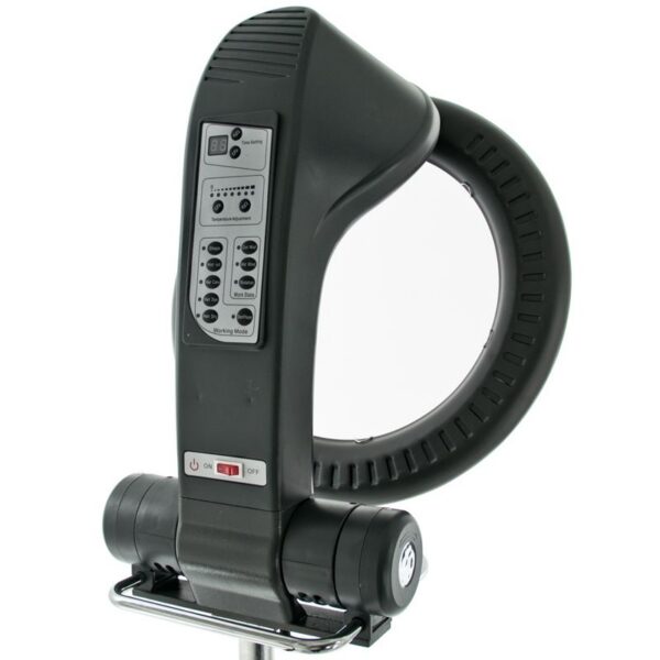 Infrazon coafor Gabbiano FL-101S pe stativ, 5 programe, cap rotativ, gri, gri, imaginea 5