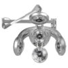 Infrazon coafor Gabbiano GD-505W suspendat, 5 capete de încălzire, argintiu, imaginea 4