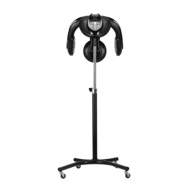 Infrazon coafor Gabbiano GL-505S pe stativ, cu ozon, negru, negru, imaginea 4