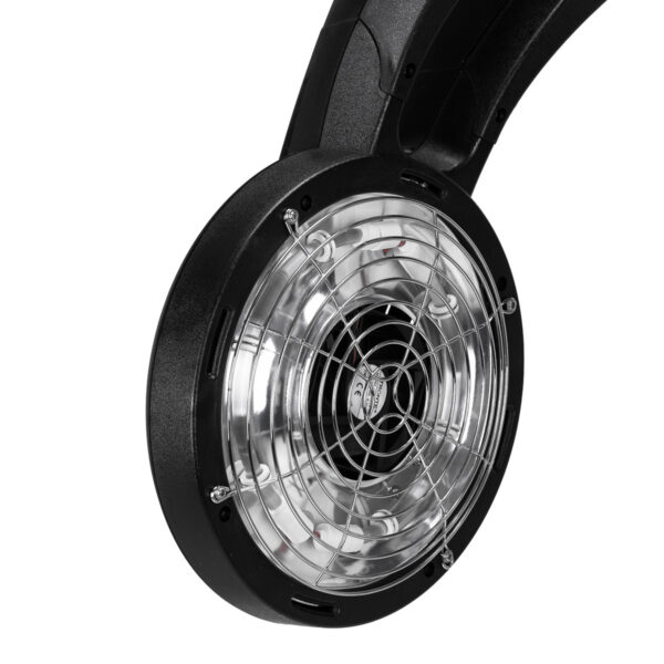 Infrazon coafor Gabbiano GL-505S pe stativ, cu ozon, negru, negru, imaginea 5