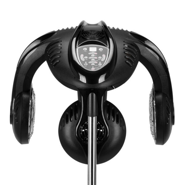 Infrazon coafor Gabbiano GL-505S pe stativ, cu ozon, negru, negru, imaginea 7