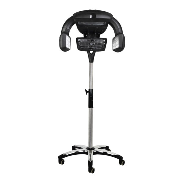 Infrazon coafor Gabbiano Y-707 pe stativ, ecran LCD, 5 moduri, negru, negru, imaginea 1
