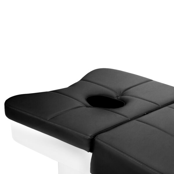 Pat head spa Gabbiano 017 cu cuvă din ceramică, cascadă și abur, negru, imaginea 4
