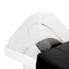 Pat head spa Gabbiano 017B cu dulap cu uși glisante, cuvă din ceramică și abur, negru, imaginea 8 Pat head spa Gabbiano 017B cu dulap cu uși glisante, cuvă din ceramică și abur, negru, imaginea 8