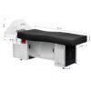 Dimensiuni Pat head spa Gabbiano 017B cu dulap cu uși glisante, cuvă din ceramică și abur Dimensiuni Pat head spa Gabbiano 017B cu dulap cu uși glisante, cuvă din ceramică și abur