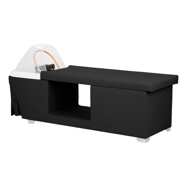 Pat head spa Gabbiano Maldives cu cascadă, vaporizator și taburet, negru Pat head spa Gabbiano Maldives cu cascadă, vaporizator și taburet, negru