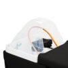 Pat head spa Gabbiano Maldives cu cascadă, vaporizator și taburet, negru, imaginea 5 Pat head spa Gabbiano Maldives cu cascadă, vaporizator și taburet, negru, imaginea 5