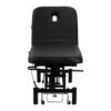 Pat masaj electric Azzurro 684A cu 1 motor și telecomandă, negru, negru, imaginea 5