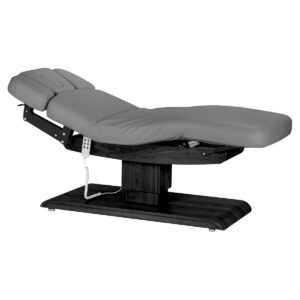 Pat masaj electric SPA Sillon Relax, gri cu bază neagră, gri Pat masaj electric SPA Sillon Relax, gri cu bază neagră, gri
