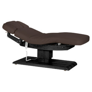 Pat masaj electric SPA Sillon Relax, maro închis cu bază neagră, maro, imaginea 1 Pat masaj electric SPA Sillon Relax, maro închis cu bază neagră, maro, imaginea 1