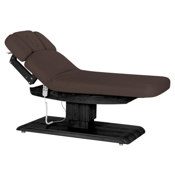 Pat masaj electric SPA Sillon Relax, maro închis cu bază neagră, maro, imaginea 2