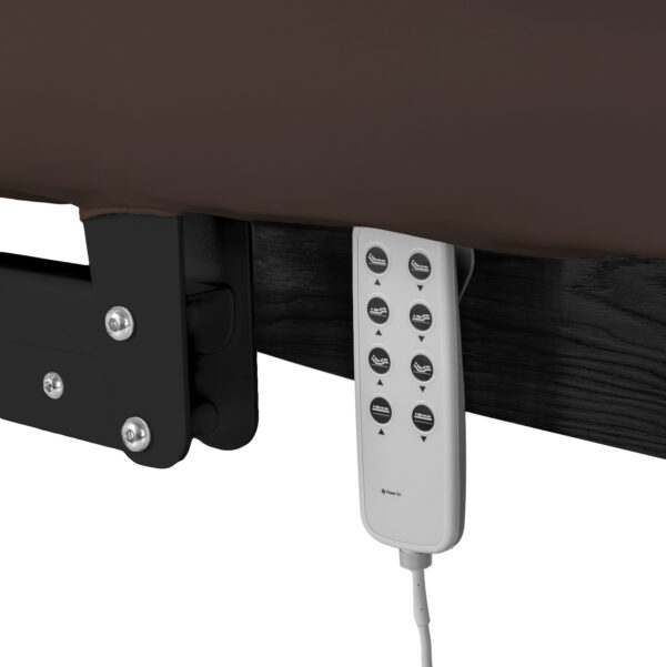 Pat masaj electric SPA Sillon Relax, maro închis cu bază neagră, maro, imaginea 7