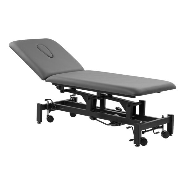 Pat masaj profesional Balance Solidum 5, hidraulic, 2 secțiuni, gri, imaginea 2