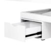 Pat SPA electric Azzurro 815B cu LED și sertar, alb, alb, imaginea 6