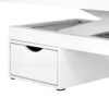 Pat SPA electric Azzurro 815B cu saltea încălzită și LED, alb, alb, imaginea 6