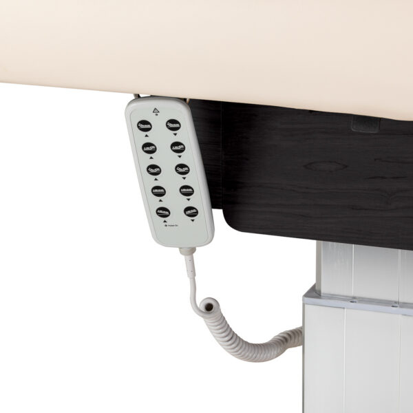 Pat SPA electric Sillon Comfort cu funcție de leagăn, crem, bază neagră, negru, imaginea 7