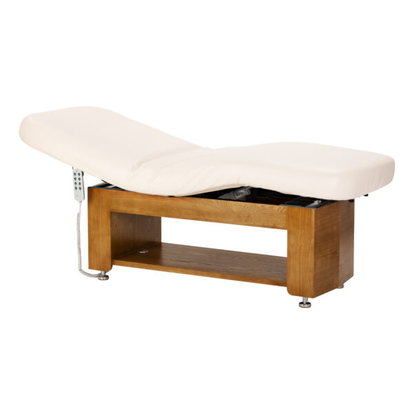 Pat SPA electric Sillon Leisure cu raft deschis și bază din lemn, imaginea 1