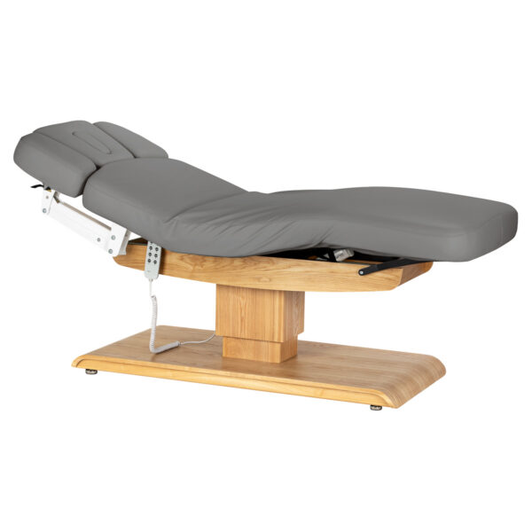 Pat SPA electric Sillon Relax, tapițerie gri, bază maro deschis, maro deschis, imaginea 1 Pat SPA electric Sillon Relax, tapițerie gri, bază maro deschis, maro deschis, imaginea 1