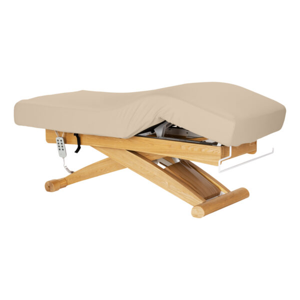 Pat SPA electric Sillon Siesta, tapițerie bej, reglaj 52-102 cm, maro deschis, imaginea 2 Pat SPA electric Sillon Siesta, tapițerie bej, reglaj 52-102 cm, maro deschis, imaginea 2
