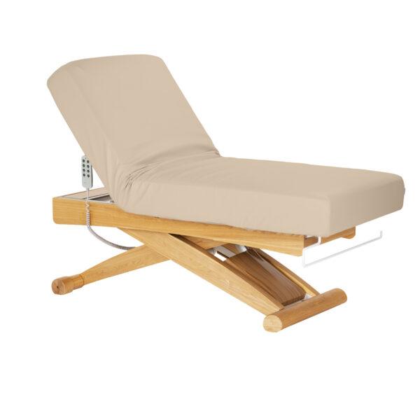 Pat SPA electric Sillon Siesta, tapițerie bej, reglaj 52-102 cm, maro deschis, imaginea 3 Pat SPA electric Sillon Siesta, tapițerie bej, reglaj 52-102 cm, maro deschis, imaginea 3