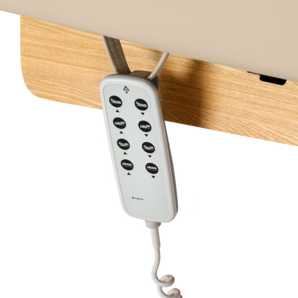 Pat SPA electric Sillon Siesta, tapițerie bej, reglaj 52-102 cm, maro deschis, imaginea 7 Pat SPA electric Sillon Siesta, tapițerie bej, reglaj 52-102 cm, maro deschis, imaginea 7