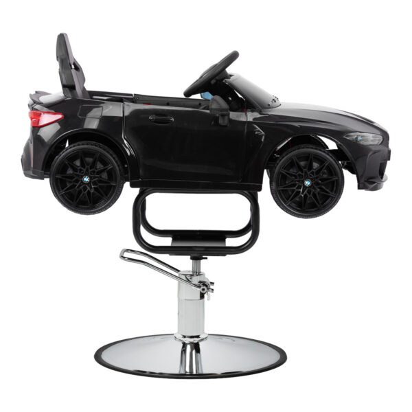 Scaun coafor copii Gabbiano BMW tip mașinuță, negru, imaginea 2