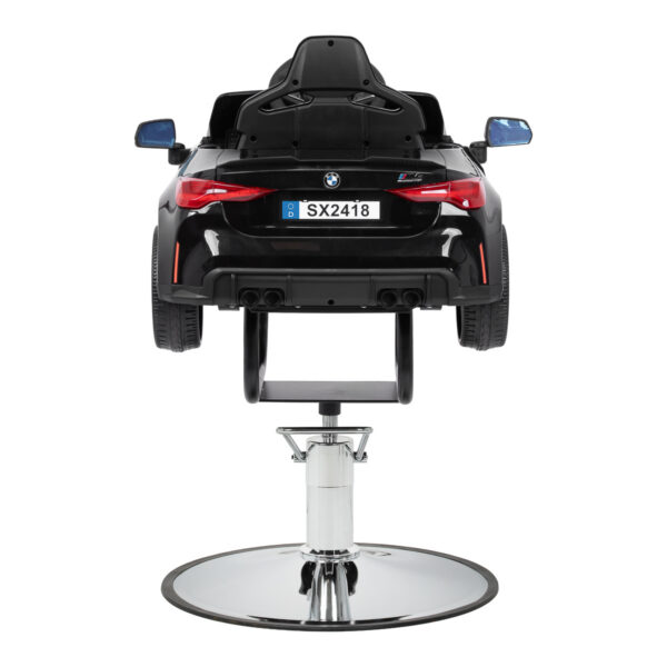 Scaun coafor copii Gabbiano BMW tip mașinuță, negru, imaginea 5