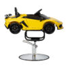Scaun coafor copii Gabbiano Lamborghini mașină sport, galben, imaginea 2