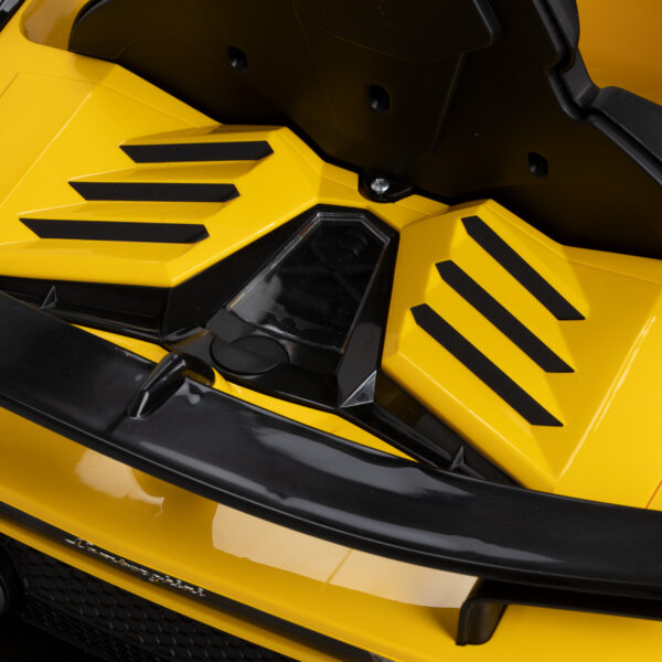 Scaun coafor copii Gabbiano Lamborghini mașină sport, galben, imaginea 8