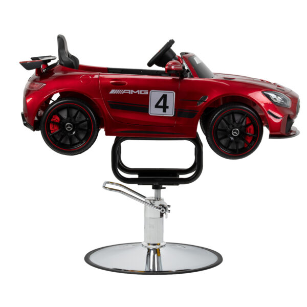 Scaun coafor copii Gabbiano Mercedes mașină sport, roșu, imaginea 2
