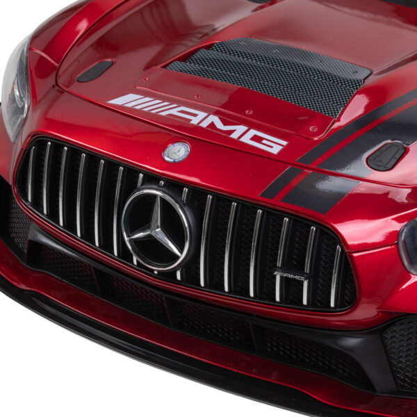 Scaun coafor copii Gabbiano Mercedes mașină sport, roșu, imaginea 6