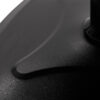 Scaun coafor Gabbiano Katania Loft, piele ecologică Old Leather, negru, imaginea 9