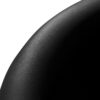 Scaun coafor Gabbiano Lille cu bază aurie, negru, negru, imaginea 6