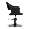 Scaun coafor Hair System Halo Noir hidraulic, negru, negru, imaginea 3