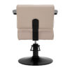 Scaun coafor Hair System Jet Latte cu cotiere din acril, bej, bej, imaginea 4