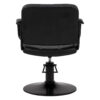 Scaun coafor Hair System Komodo hidraulic, 150 kg, negru, negru, imaginea 4