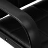 Scaun coafor Hair System Komodo hidraulic, 150 kg, negru, negru, imaginea 5