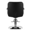 Scaun coafor Hair System ZA31 hidraulic, bază pătrată, negru, negru, imaginea 4