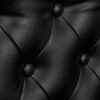 Scaun coafor hidraulic Gabbiano Berlin, matlasat, negru cu auriu, negru, imaginea 7