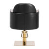 Scaun coafor hidraulic Gabbiano Malaga, negru cu auriu, negru cu auriu, imaginea 4
