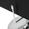 Scaun coafor Omega Andromeda cu cotiere late, negru, negru, imaginea 5
