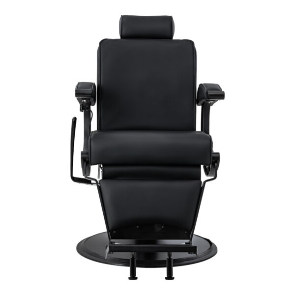 Scaun frizerie cu masaj Gabbiano Continental, negru, negru, imaginea 2
