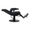 Scaun frizerie cu masaj Gabbiano Continental, negru, negru, imaginea 5