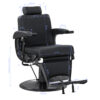 Scaun frizerie cu masaj Gabbiano Continental, negru, negru, imaginea 10