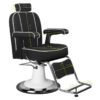 Scaun frizerie Gabbiano Amadeo compact, cu spătar rabatabil, negru, imaginea 7