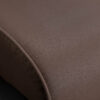 Scaun frizerie Gabbiano Continental hidraulic, piele ecologică maro, maro, imaginea 8