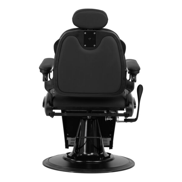 Scaun frizerie Gabbiano Francesco negru cu bază neagră, negru, imaginea 5 Scaun frizerie Gabbiano Francesco negru cu bază neagră, negru, imaginea 5