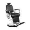 Scaun frizerie Gabbiano Moto Style compact cu detalii moto, negru, negru, imaginea 1