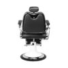 Scaun frizerie Gabbiano Moto Style compact cu detalii moto, negru, negru, imaginea 6